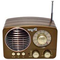 RADIO NISUTA VINTAGE AM/FM MP3 BLUETOOTH AUXILIAR