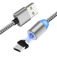Cable USB a Micro Usb / Iphone Magnetico Carga Rapida