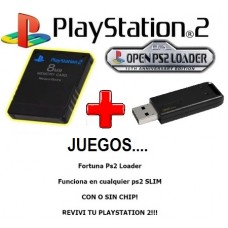 Juegos de PS2 en USB Memory Card + Pendrive De 32gb + Juegos Por Usb