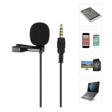 Microfono Para Celular Pc Corbatero Omnidireccional 3.5 Mm