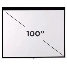 Pantalla Proyector 100 Pulgadas Manual 