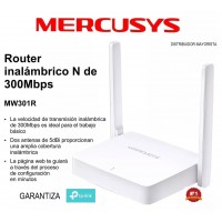Router Inalámbrico Mw301r Mercusys Tp-link 2 antenas 300mbps